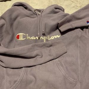 Lavender Champion Hoodie